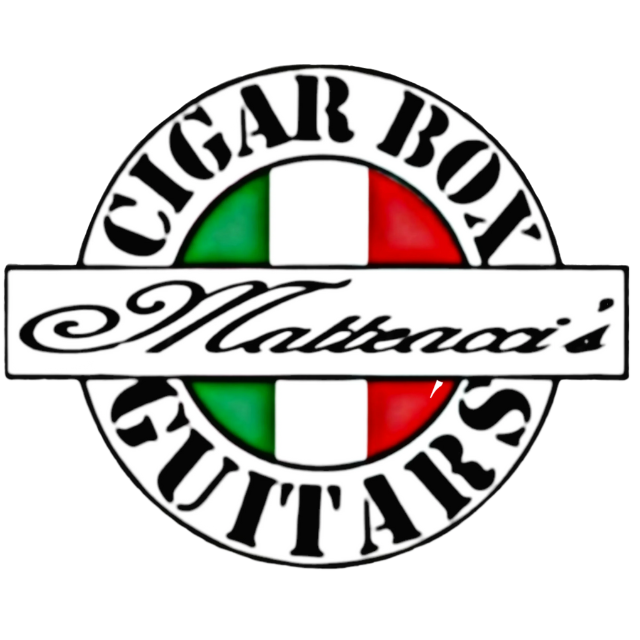 Washboard cigar box guitar Matteacci's Blues guitar Made in Italy