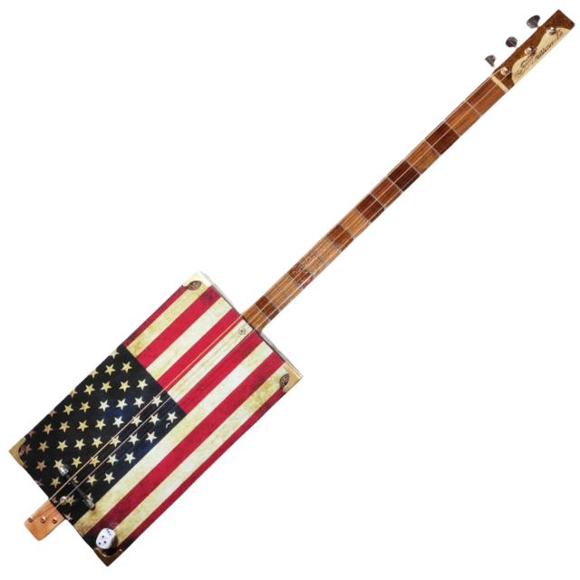 Guitar Handmade America 3tpv the blues box guitar Matteacci's Made in Italy for blues