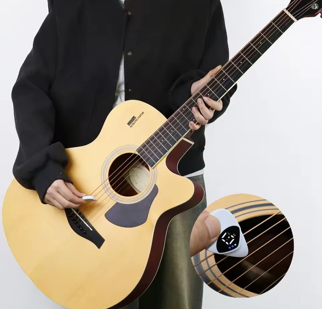 Plettro Con Accordatore digitale incorporato