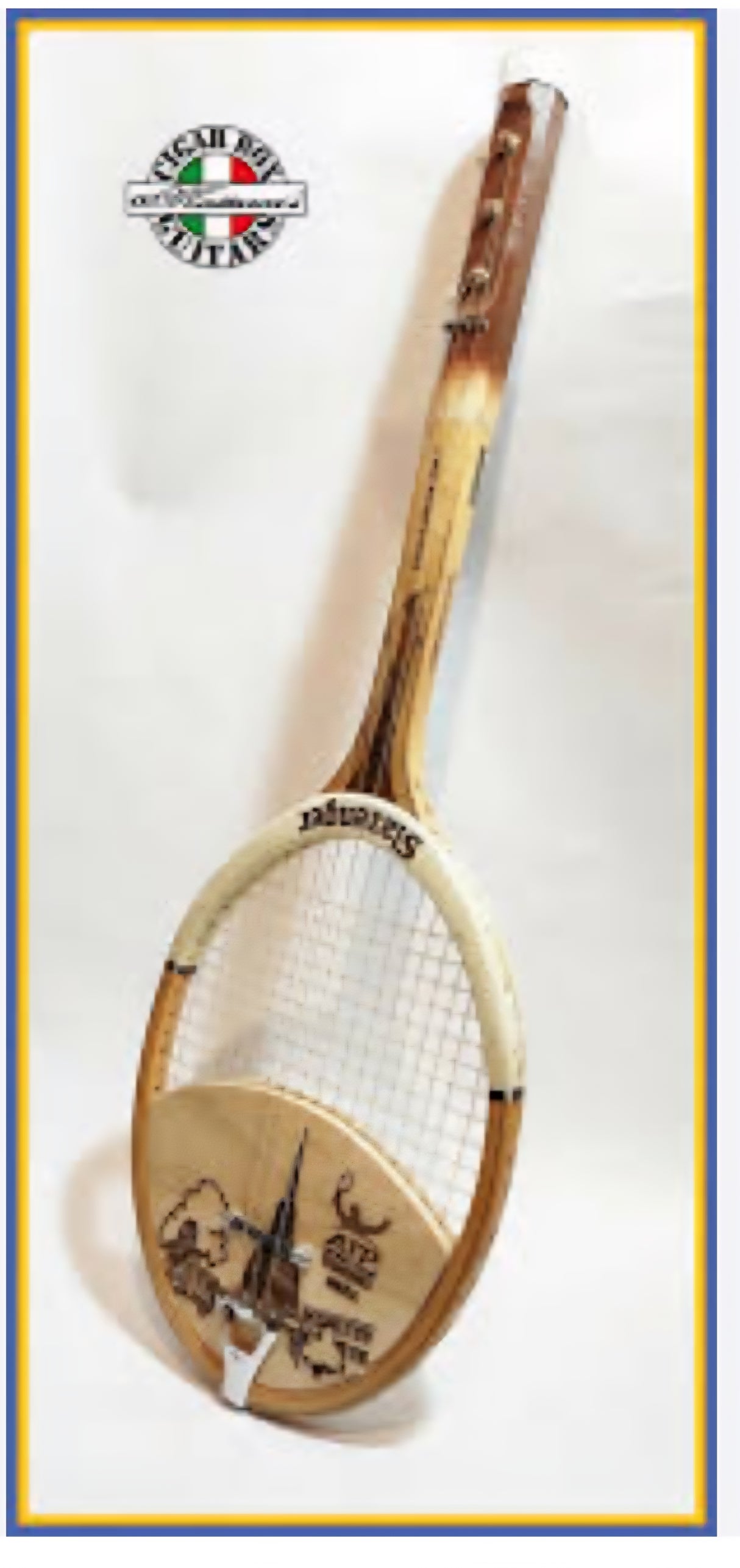Racchetta da Tennis cigar box guitar 3tpv