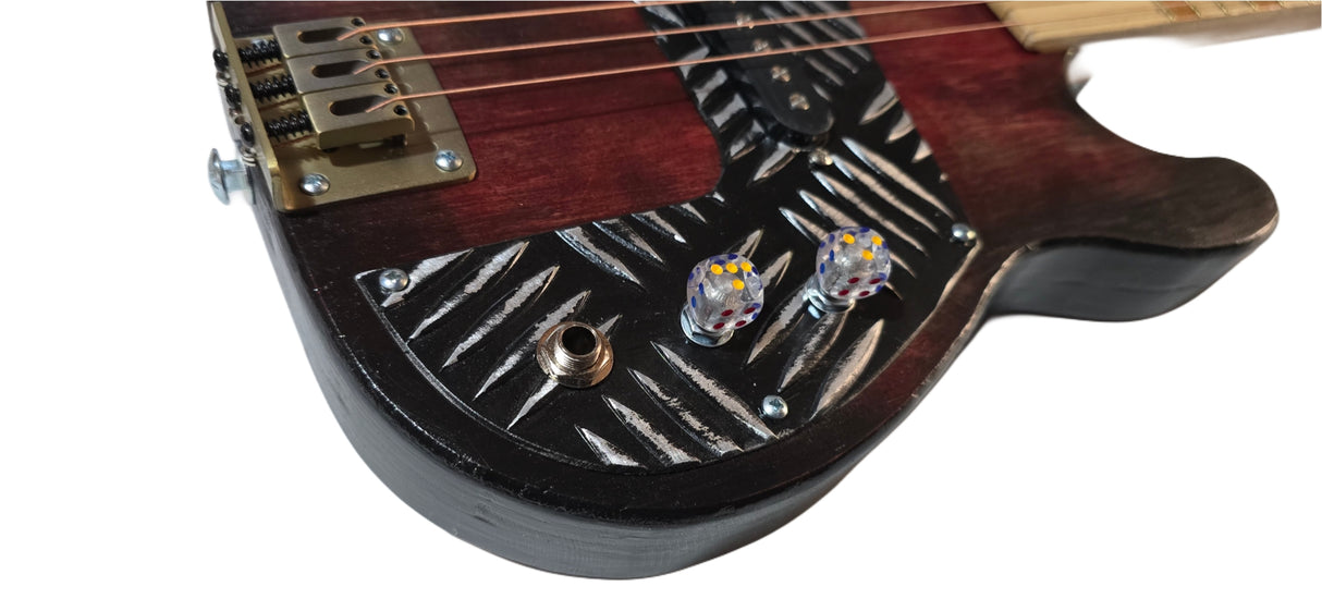 Mini Tele cigar box guitar Matteacci's Made in Italy