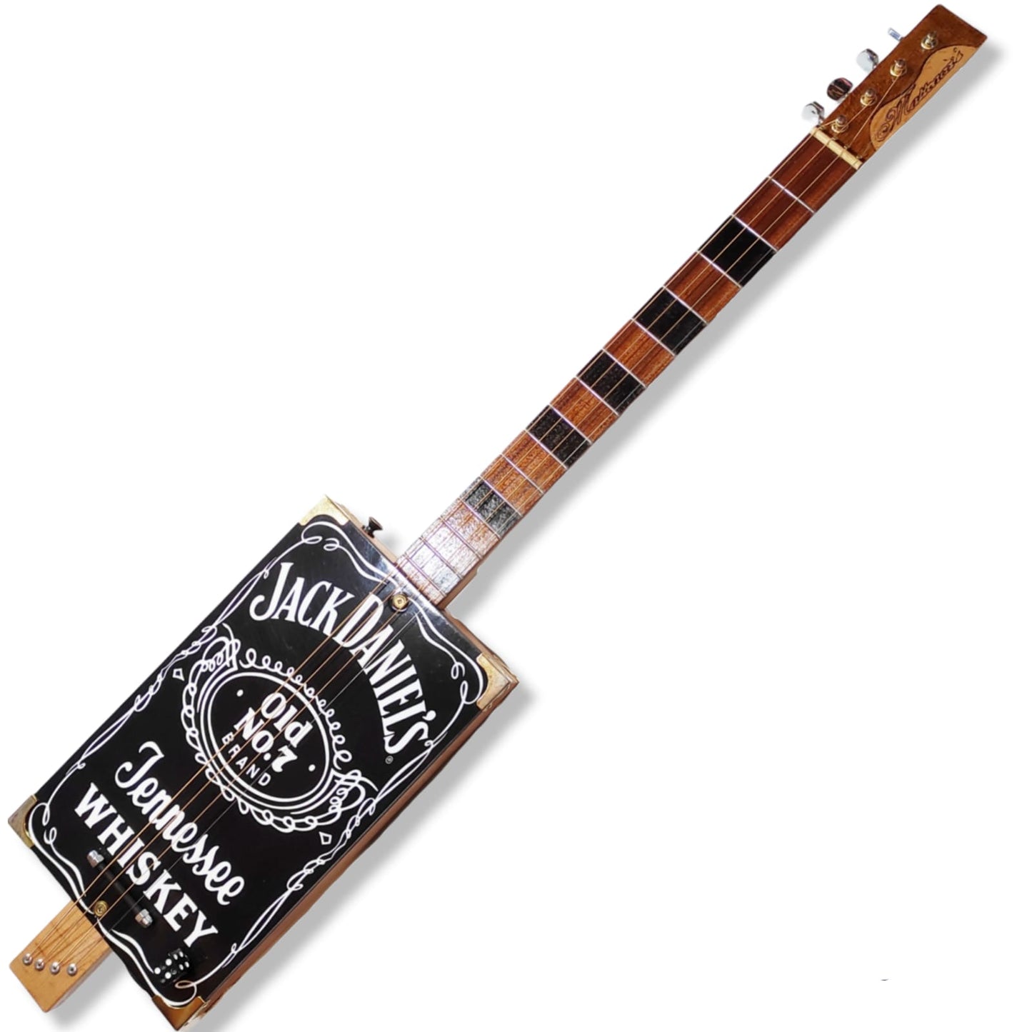 Jack 4tpv cigar box guitar Matteacci's Made in Italy