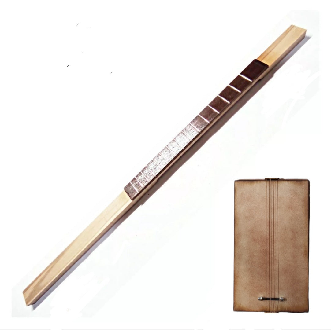 Kit costruzione Cigar Box Guitar 3/4 corde