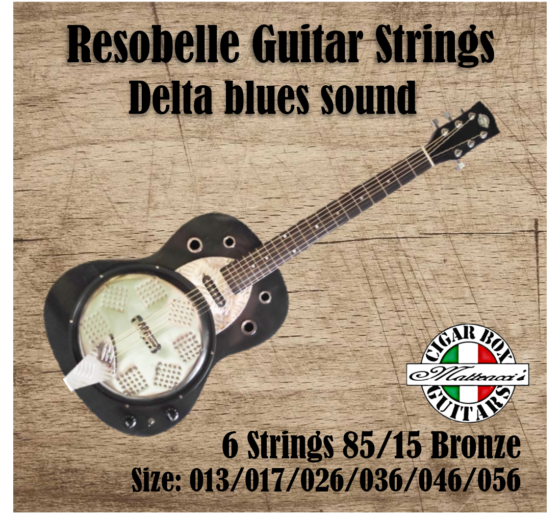 Set corde per Resobelle Guitar Matteacci's