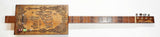 The Delta blues Cigar Box Guitar 4 strings Special G.P.S. By Robert Matteacci