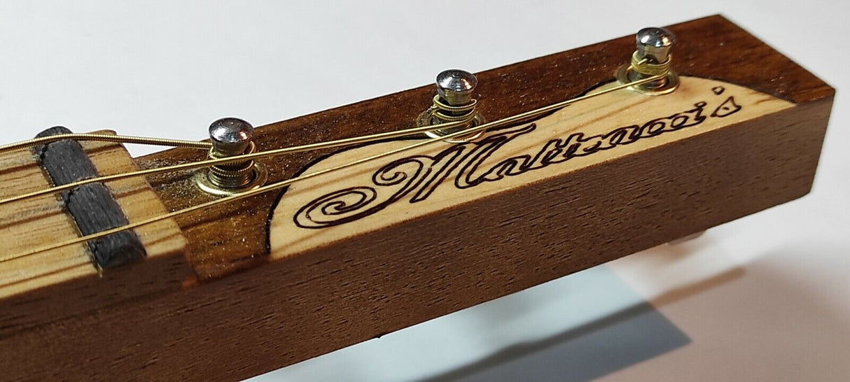 Sicily Trinacria 3tpv cigar box Electric guitars by Matteacci's