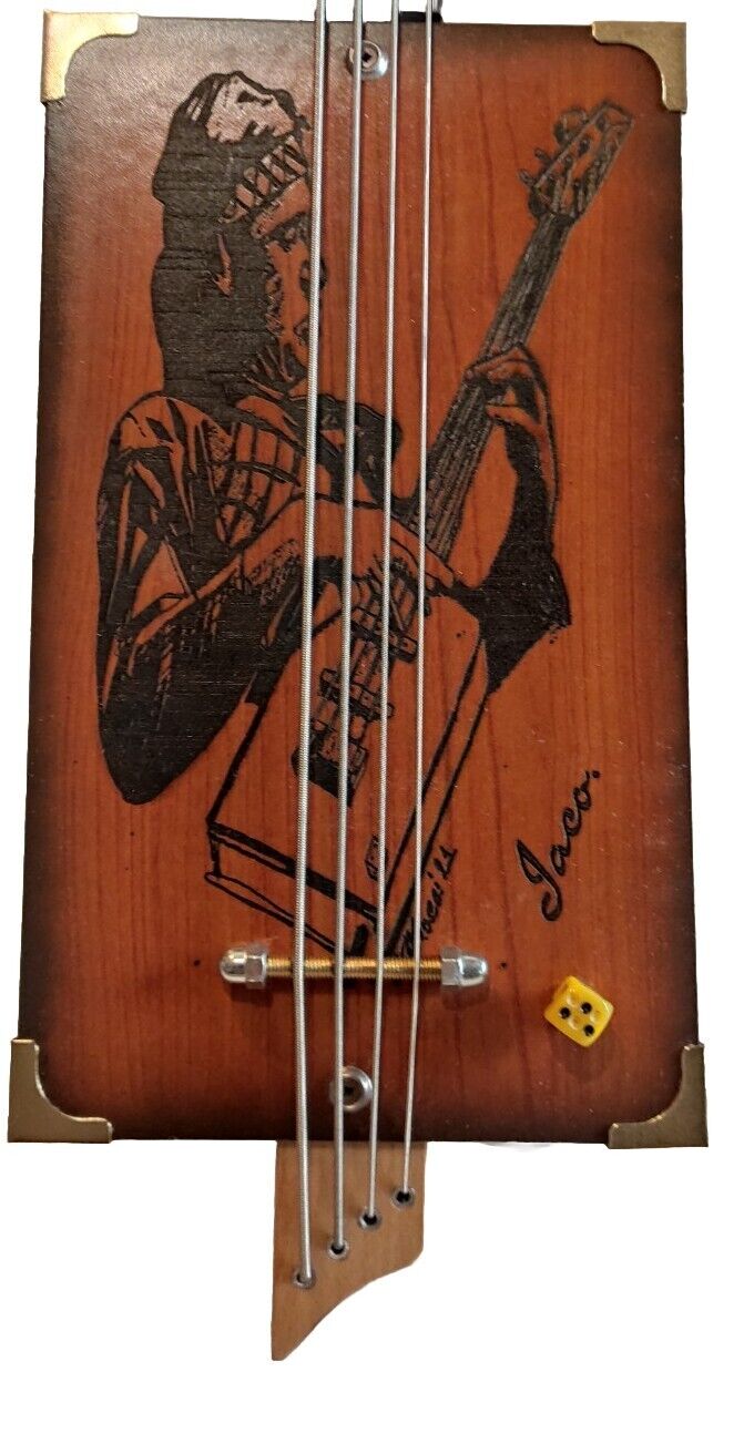 Jaco Bass Cigar Box Guitars