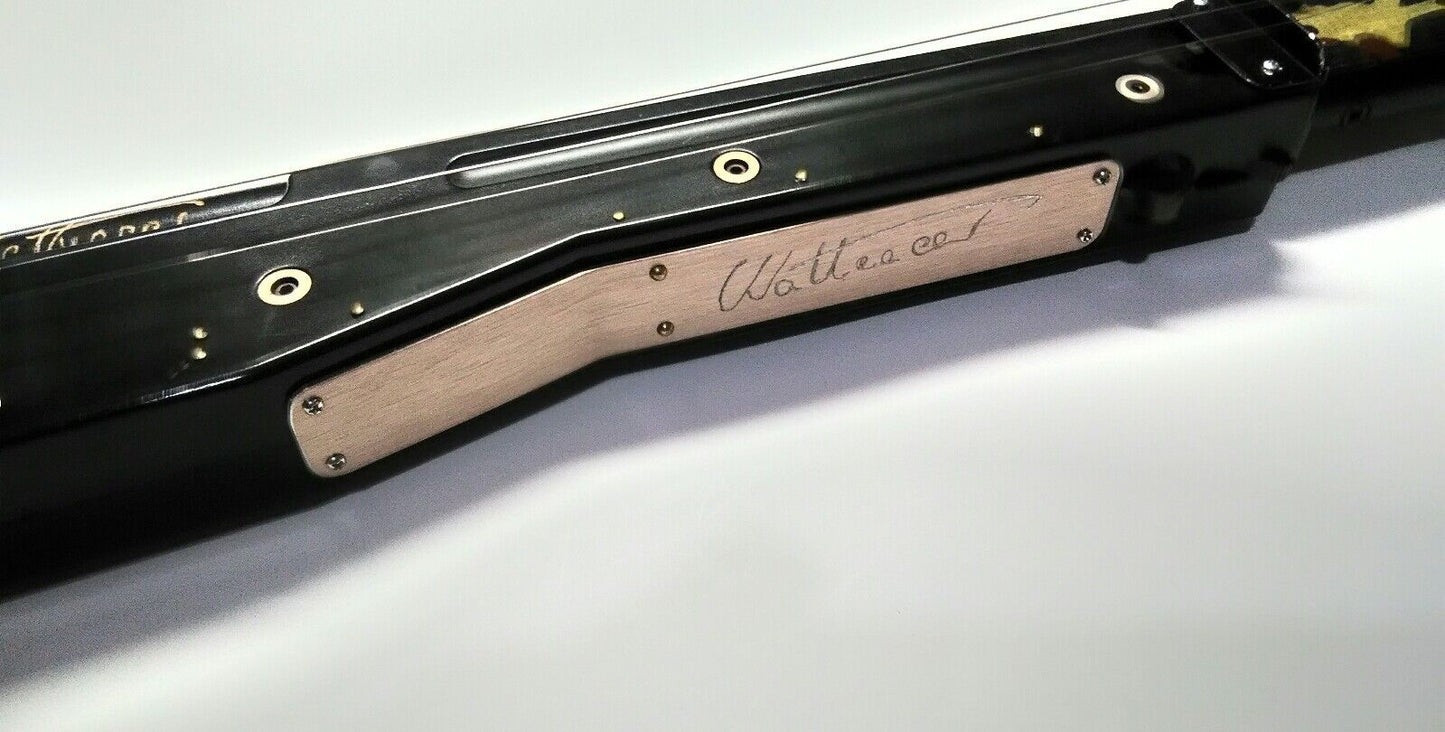Mauser Cigar Box Guitar, Design & Liutery by Robert Matteacci Made IN Italy Cf
