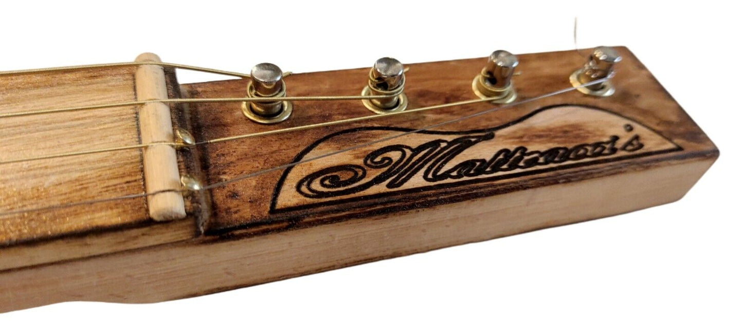 Washboard Electric Guitar 4tpv Cigar Box Matteacci's