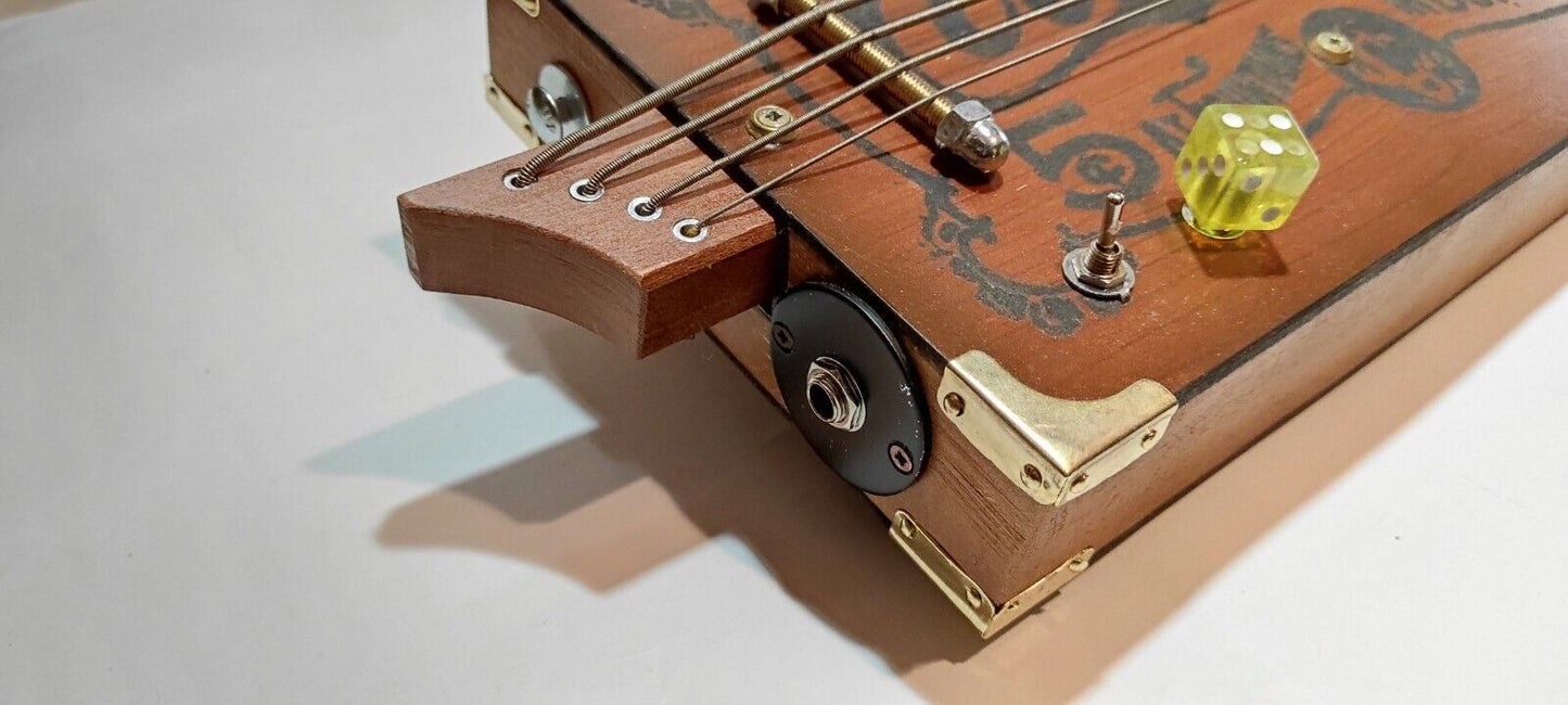Coca Cola Bass cigar box Guitar by Robert Matteacci's