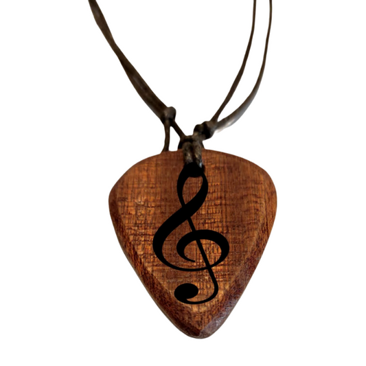 Necklace plectrum of the Musician with the violin clef