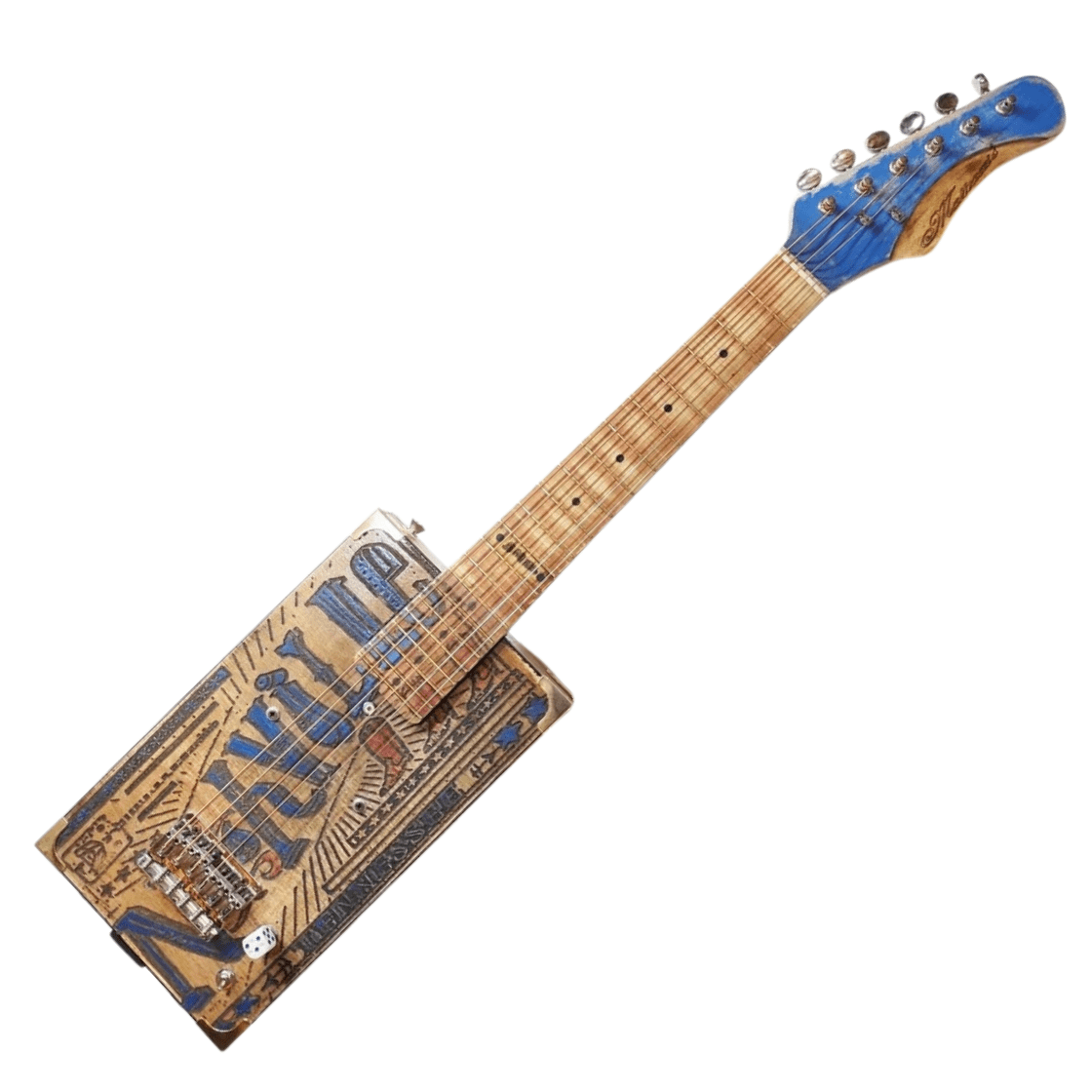 Nashville 1/2-30 inch Cigar Box Mini Guitar by Matteacci's