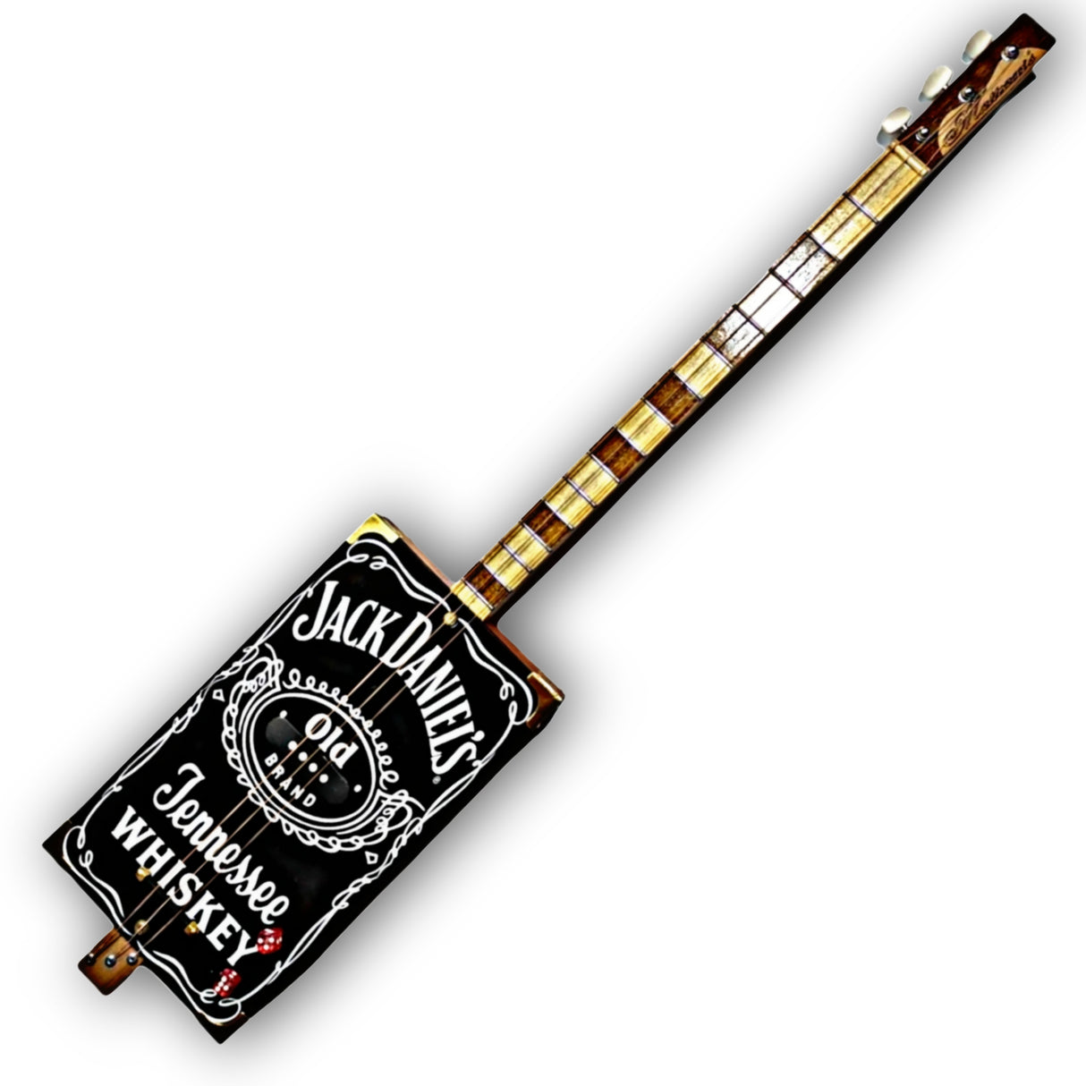 Jack Daniel's 3tpv special Cigar Box Guitar