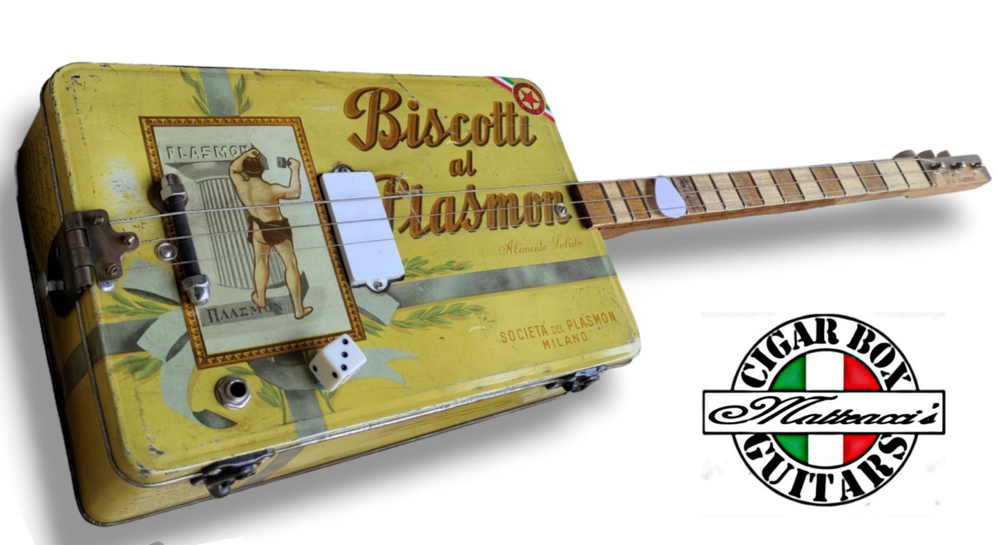 Plasmon cigar box Guitar 3tpv Special