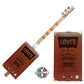Levis tributo 3tpv cigar box guitar Matteacci's Made in Italy