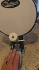 tamburello a pedale, percussioni, one man band, musicisti strada, foot tambourine, strumenti musicali, live music