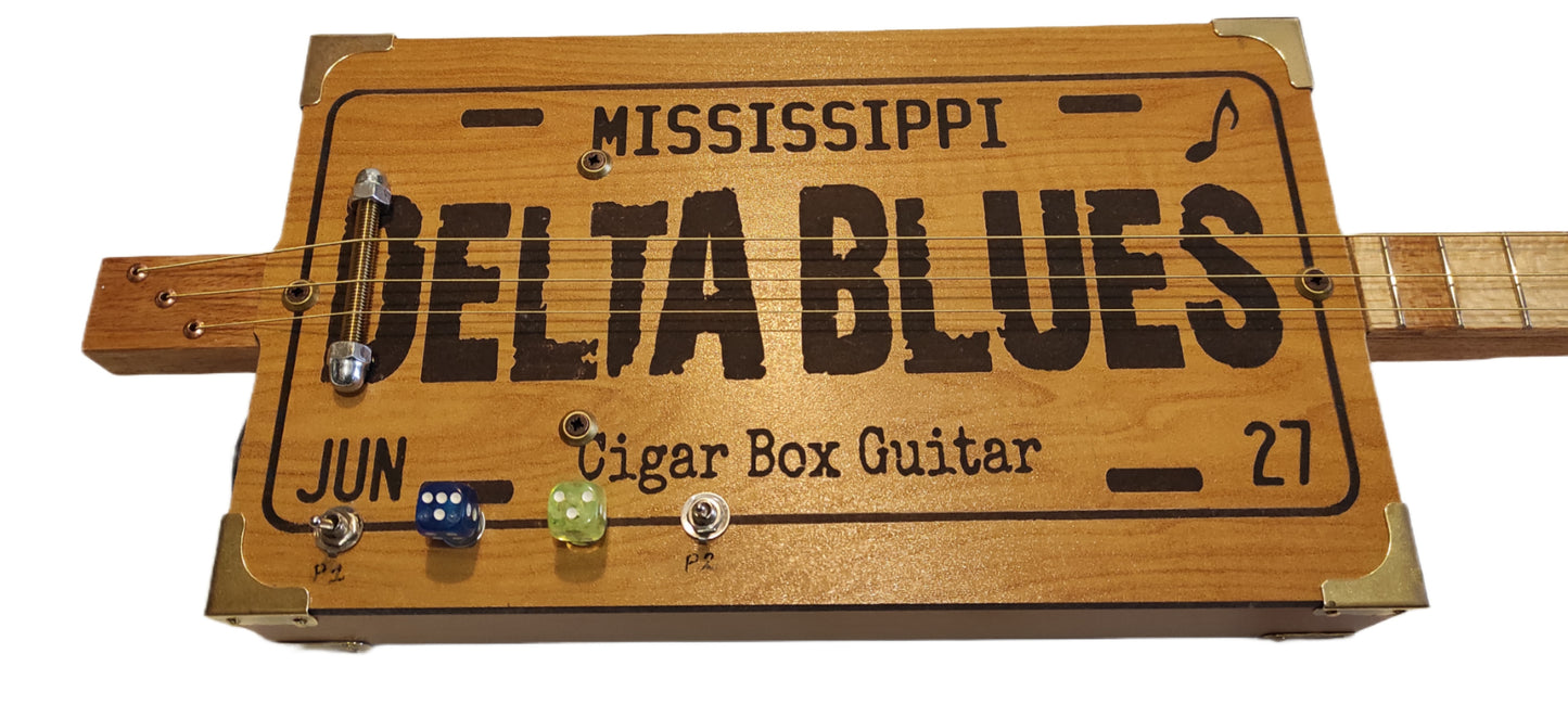 Delta blues 33 special Cigar box Guitar Pick-up single coil