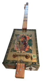 San Lotano cigar box guitar 3tpv