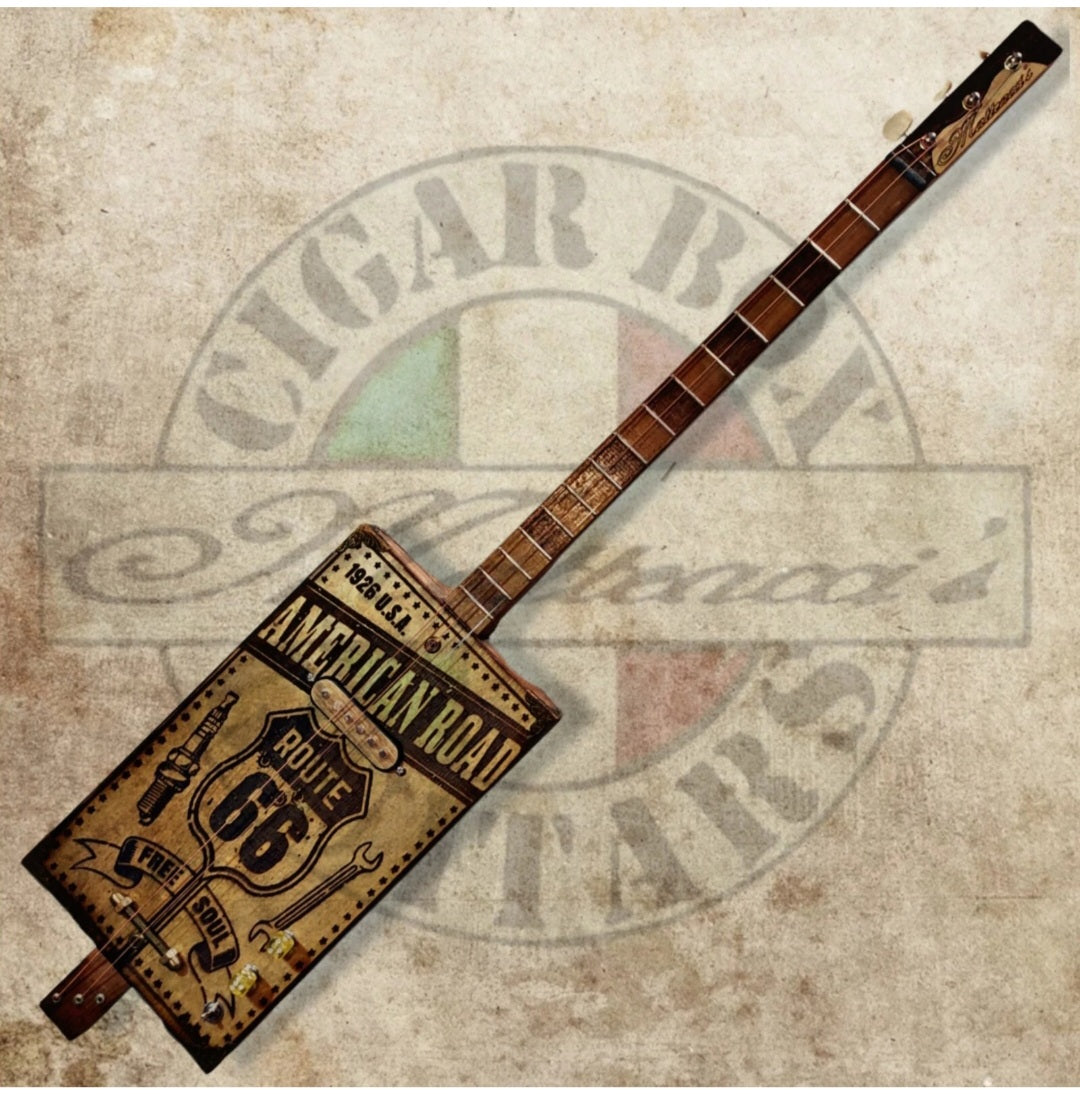American road 3 special Cigar box Guitar Pick-up single coil
