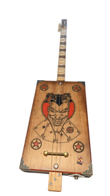 The Jocker 3tpv cigar box guitar Matteacci's Made in Italy