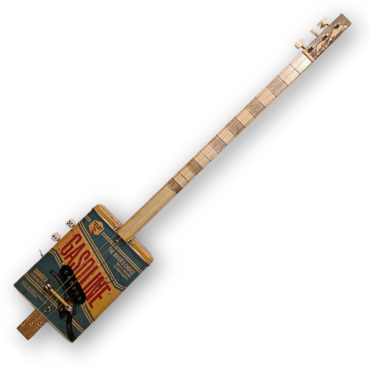 Gasoline 3tpv special cigar box guitar