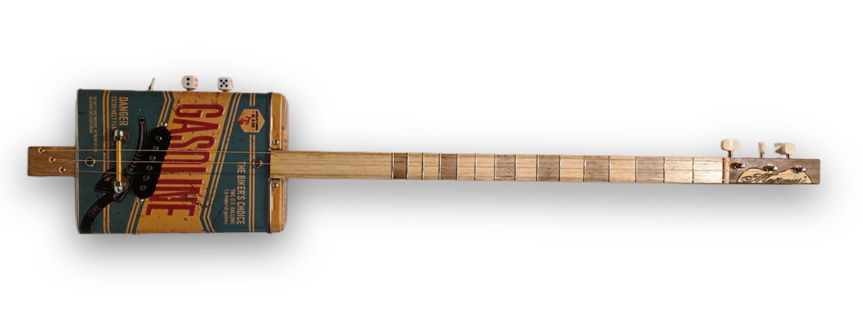 Gasoline 3tpv special cigar box guitar