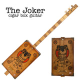 The Jocker 3tpv cigar box guitar Matteacci's Made in Italy