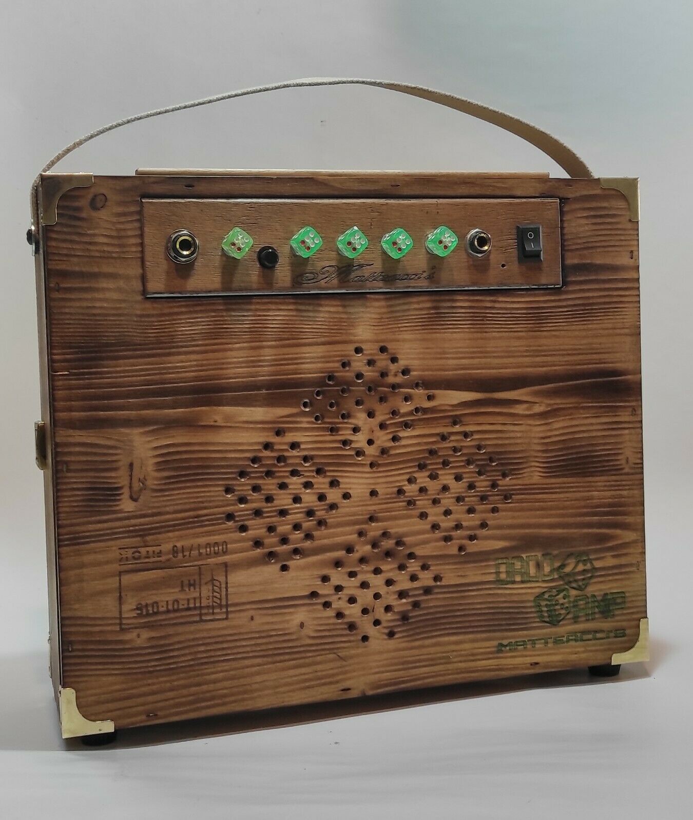 The Dado Guitar Amplifier Wine Box Matteacci's