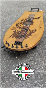 Skate Dragon Lap steel guitar Matteacci's