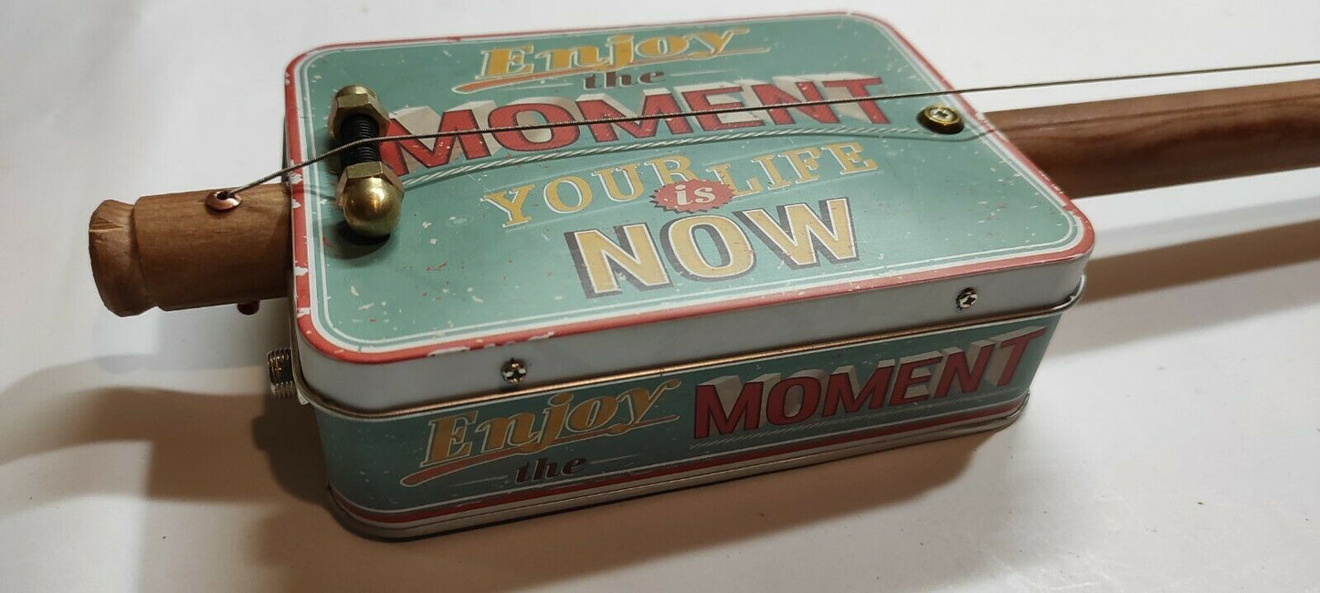 Handmade Cigar Box Guitar Moment Diddley bow one string Matteacci's cigarboxguitars