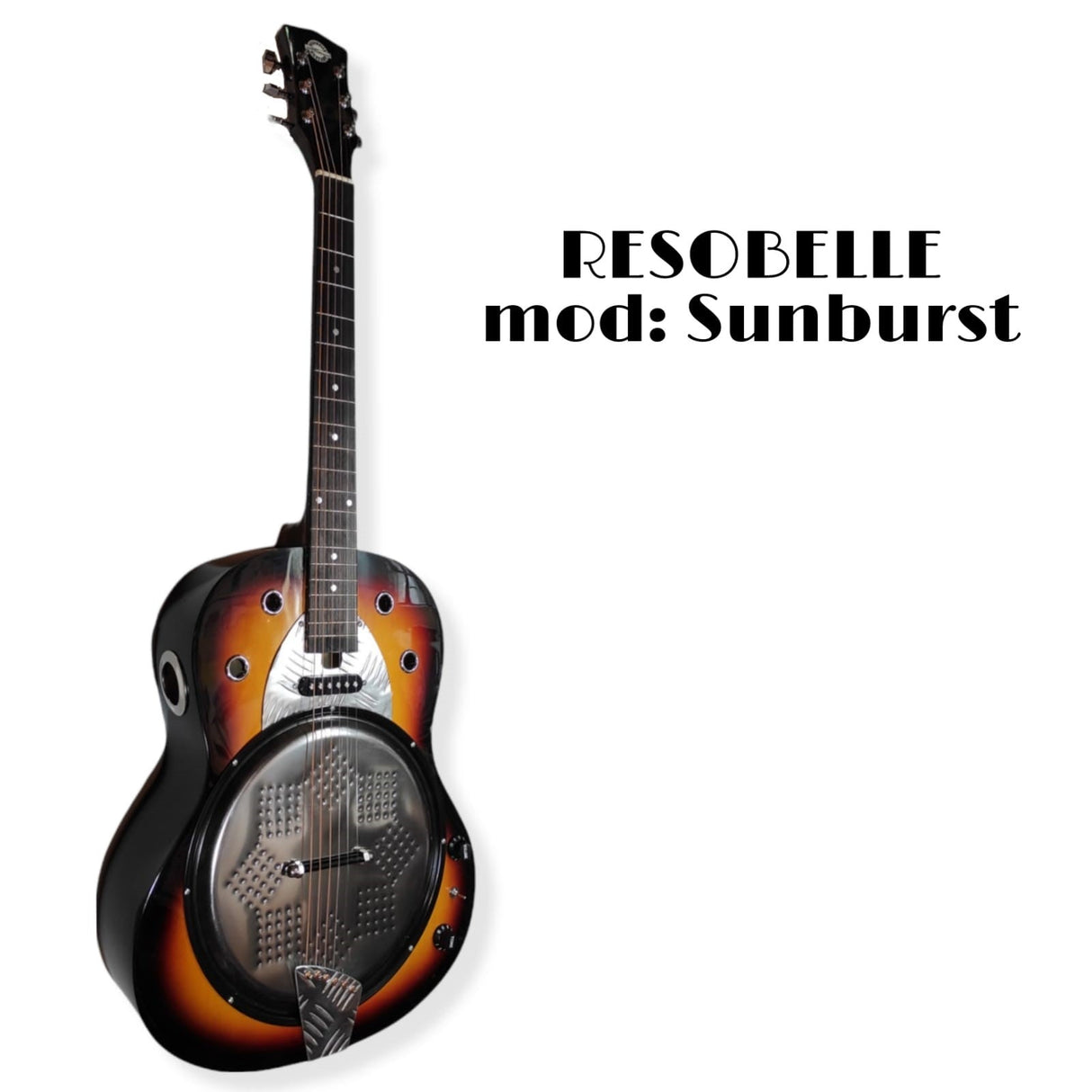 Resobelle effe Sunburst acoustic guitar