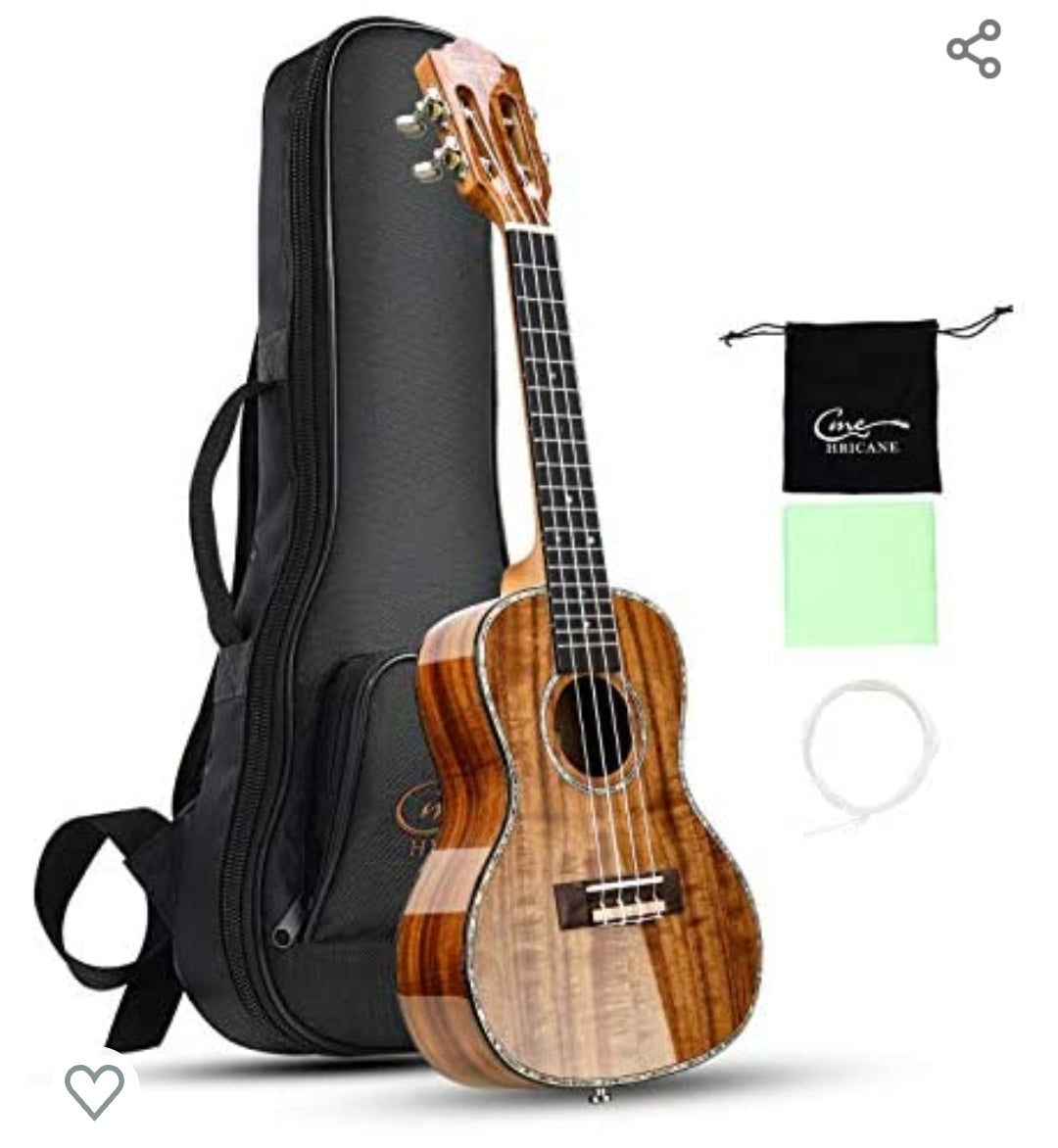 Ukulele, Hricane Concert Ukulele 23 inch