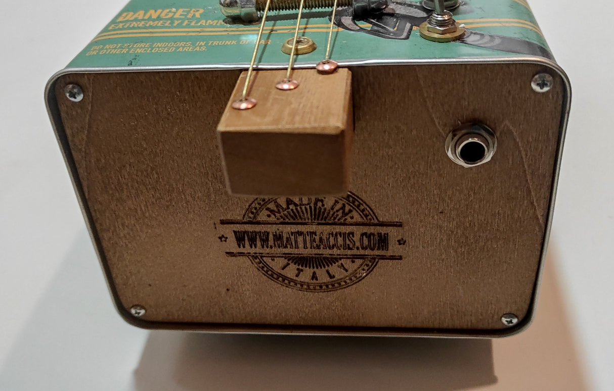 Gasoline 3tpv special cigar box guitar