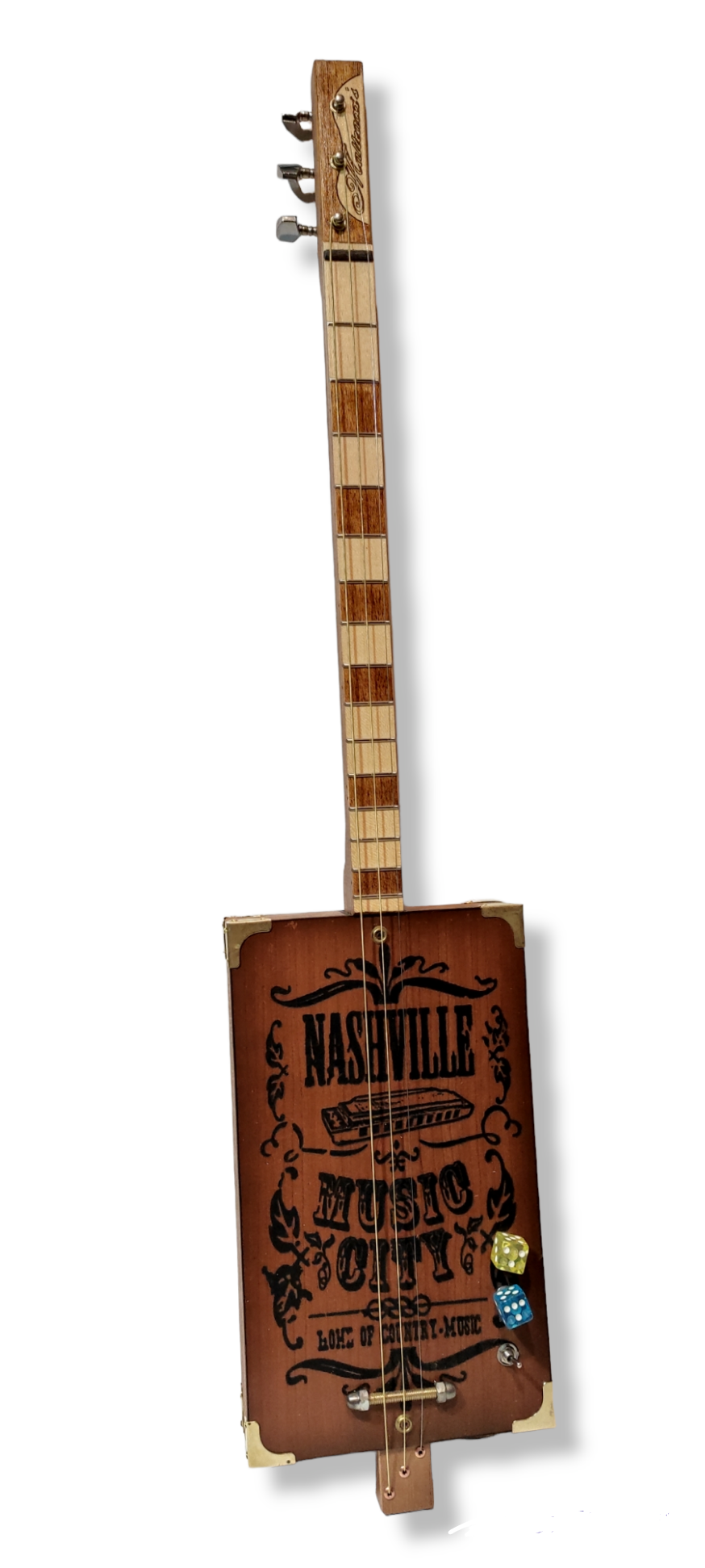 Nashville Prisco 3tpv Special cigar box guitar