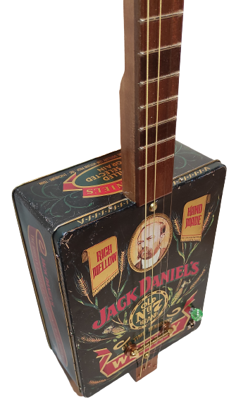 Jack  vintage 4tpv cigar box guitar Matteacci's