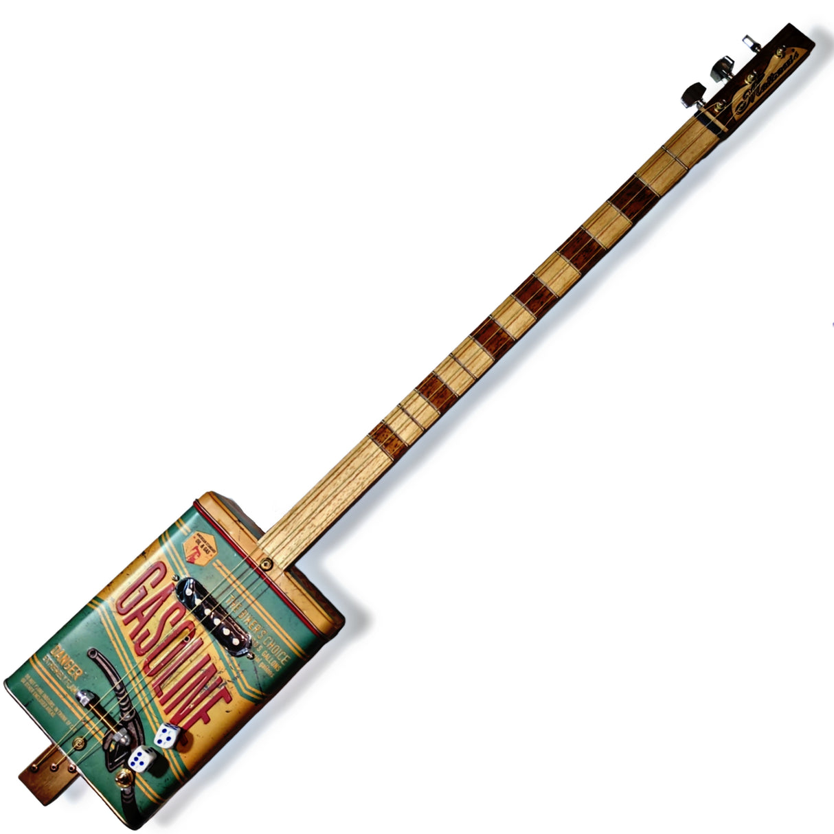 Gasoline 3tpv special cigar box guitar