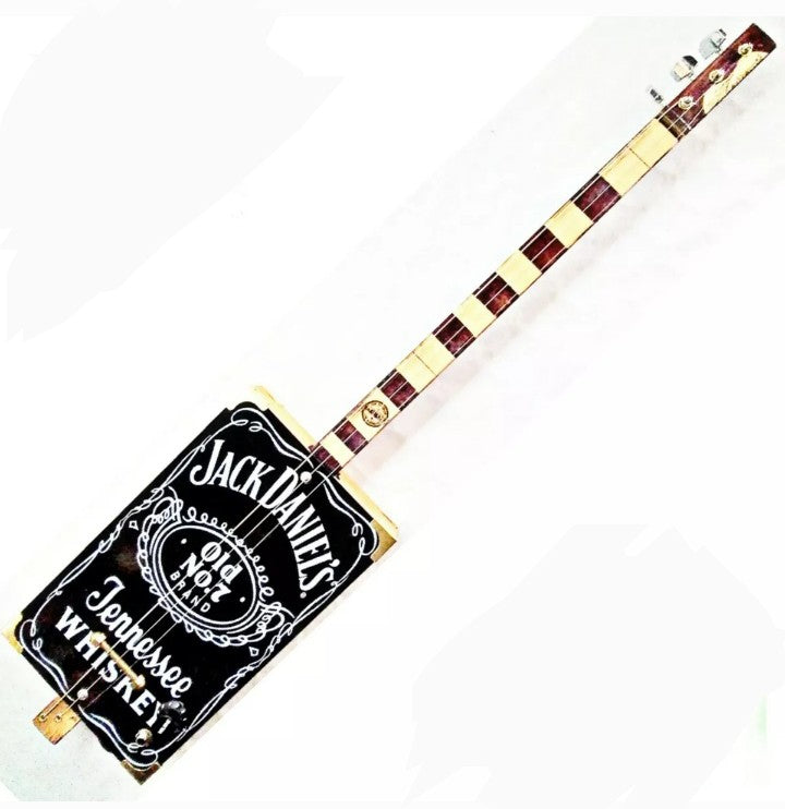 Jack daniels  3tpv cigar box guitar